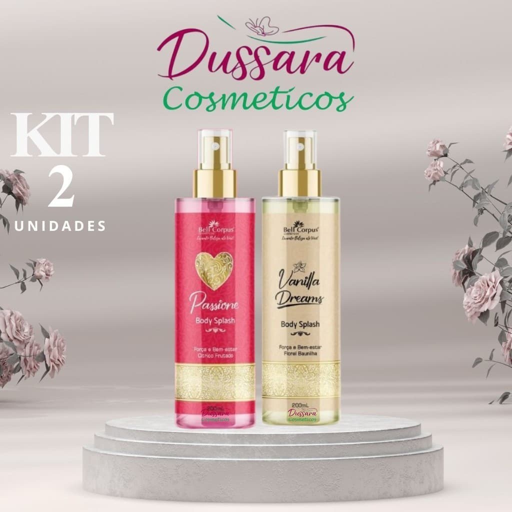 Body Splash Passione  + Body Splash Vanilla Dreams Bell