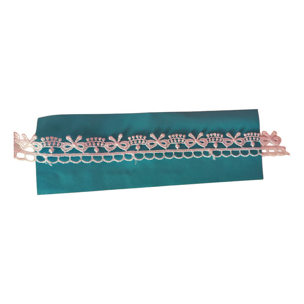 Renda Guipir Laço - Larg: 1,50cm - Branco - 13,70 Mts-chl736