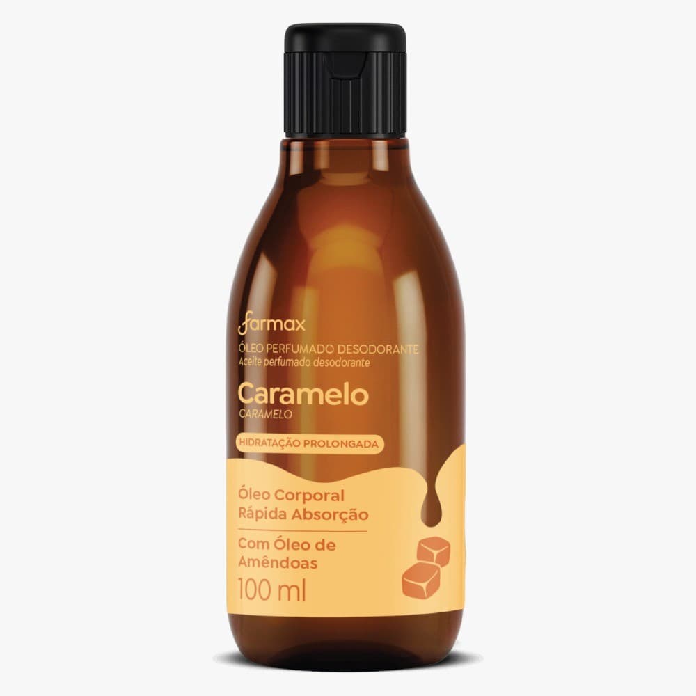 Farmax Óleo Perfumado Corporal Caramelo - 100ml