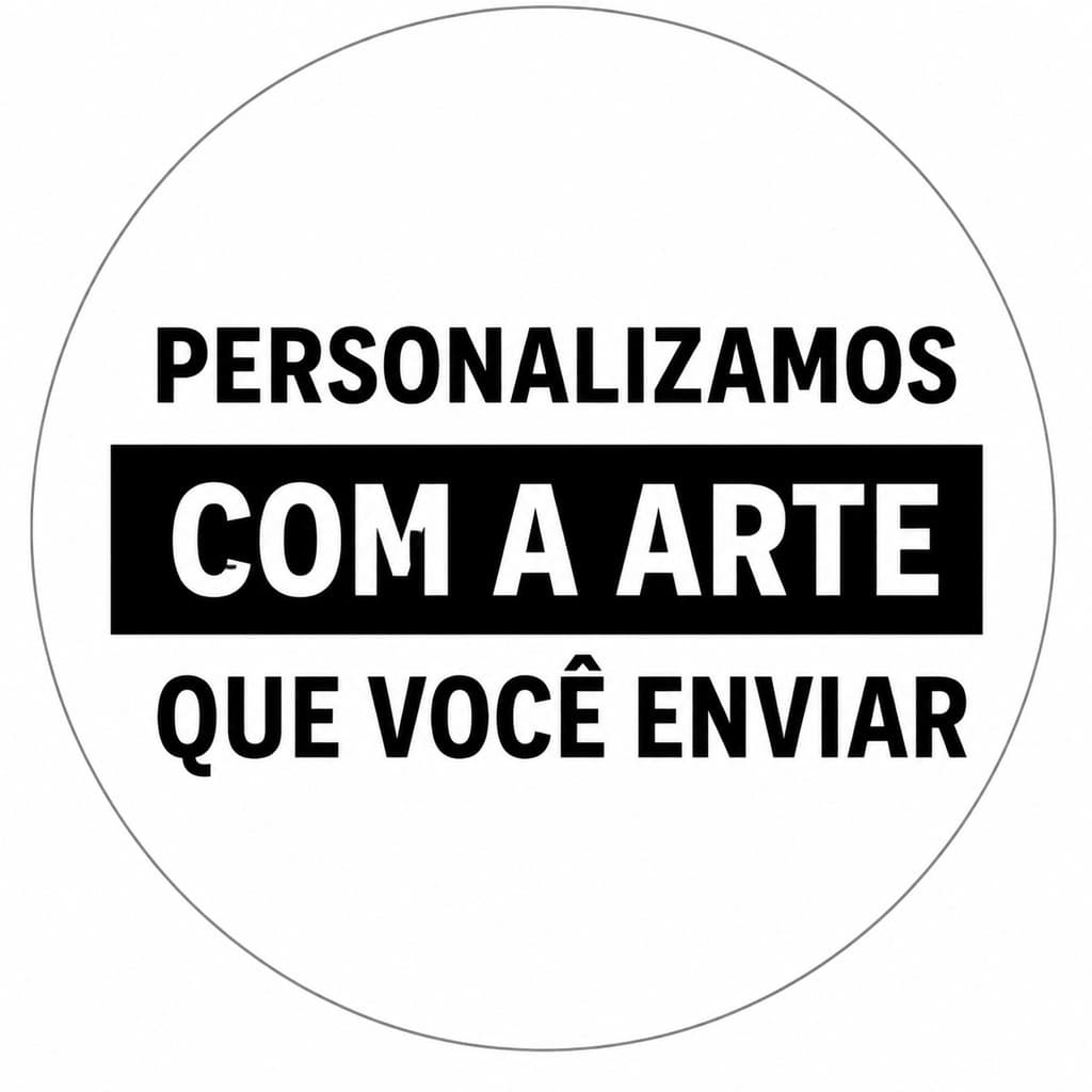 Capas de Painel 50x50 Redondo com Veste Fácil Arte Livre e Opção de Personalizar na Hora
