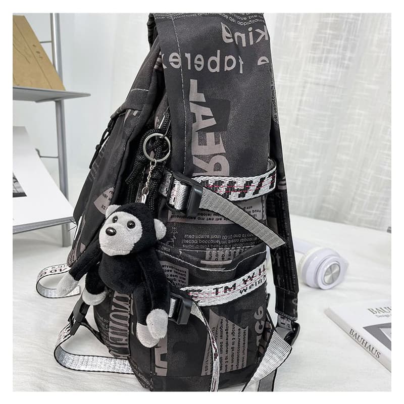 Americano Graffiti mochila meninos estudantes do ensino médio estudantes do ensino médio mochila moda tendência alta Sch