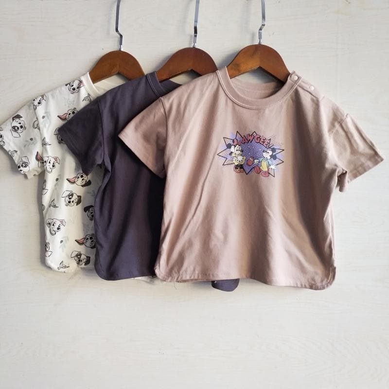 Comércio exterior Original estilo japonês cauda bens crianças puro algodão camiseta verão bonito dos desenhos animados c