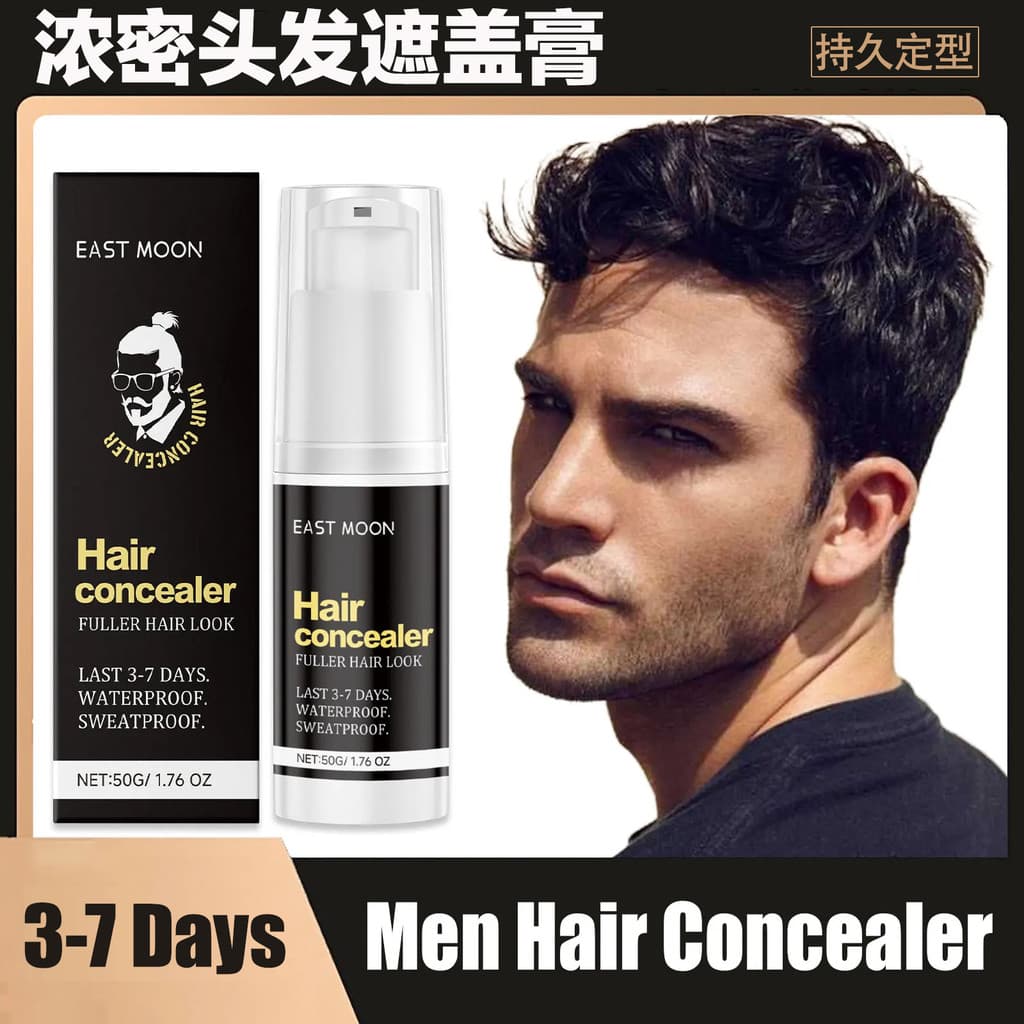 Corretivo de cabelo denso instantâneo corretivo de cabelo à prova d'água estilo de longa duração adicional capa de linha