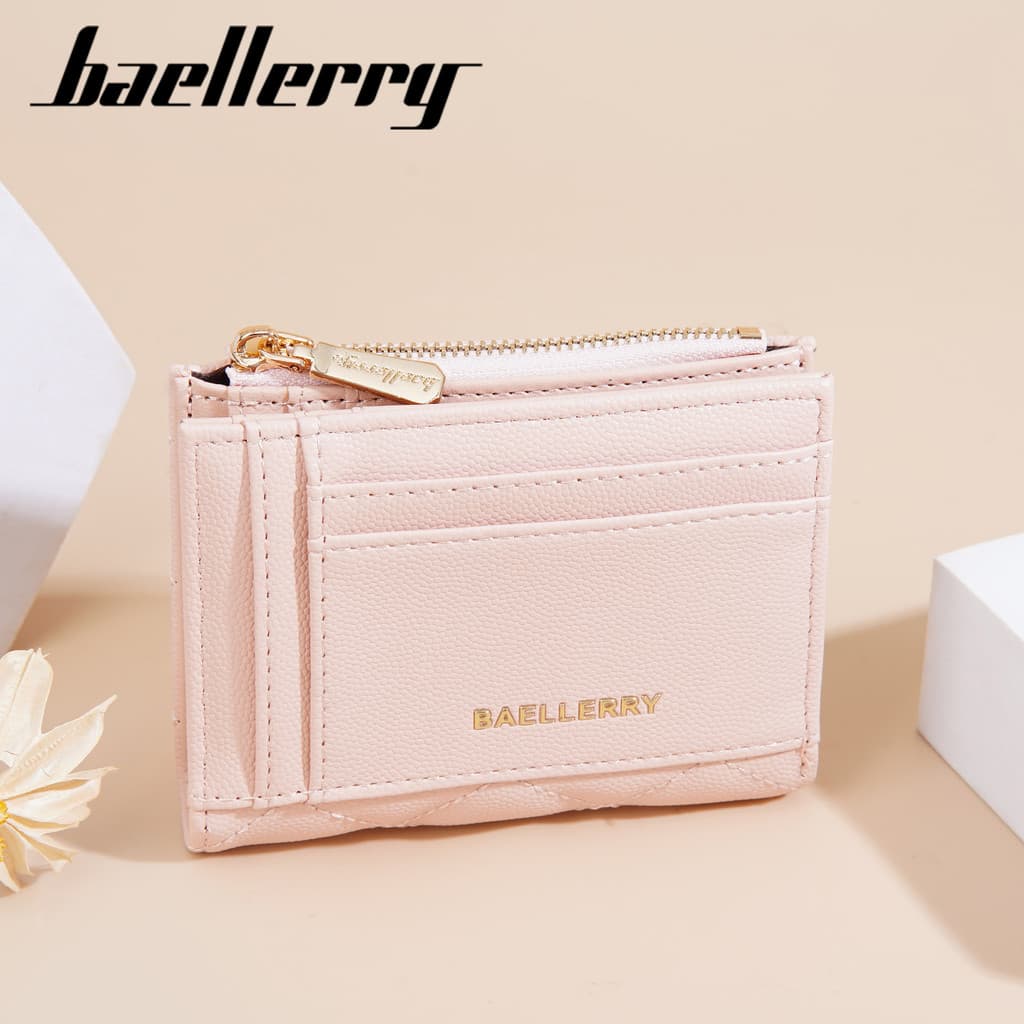 2025 novo estilo senhoras carteira baellery curto Multi-Slot para cartão moeda zíper saco moeda bolsa moda titular do ca