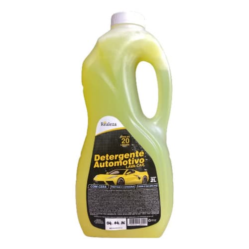 Shampoo Automotivo Realeza De 2l Com Cera Limpa E Da Brilho