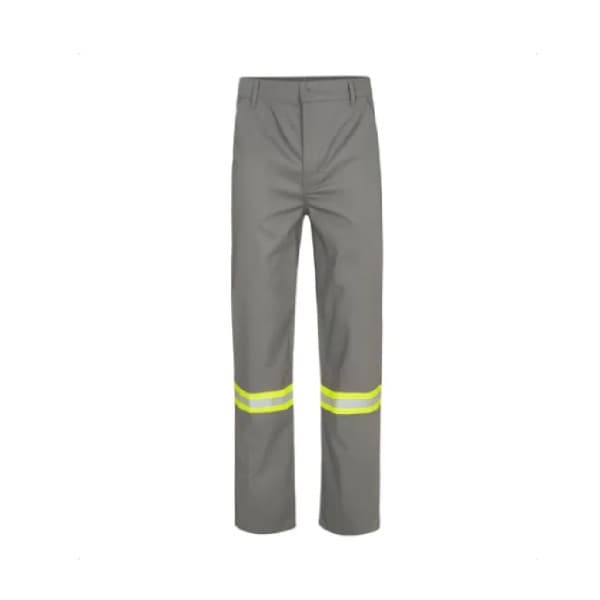 Calça NR10 Cinza c/ Refletivos Amarelos C.A: 50.305 Vinilseg