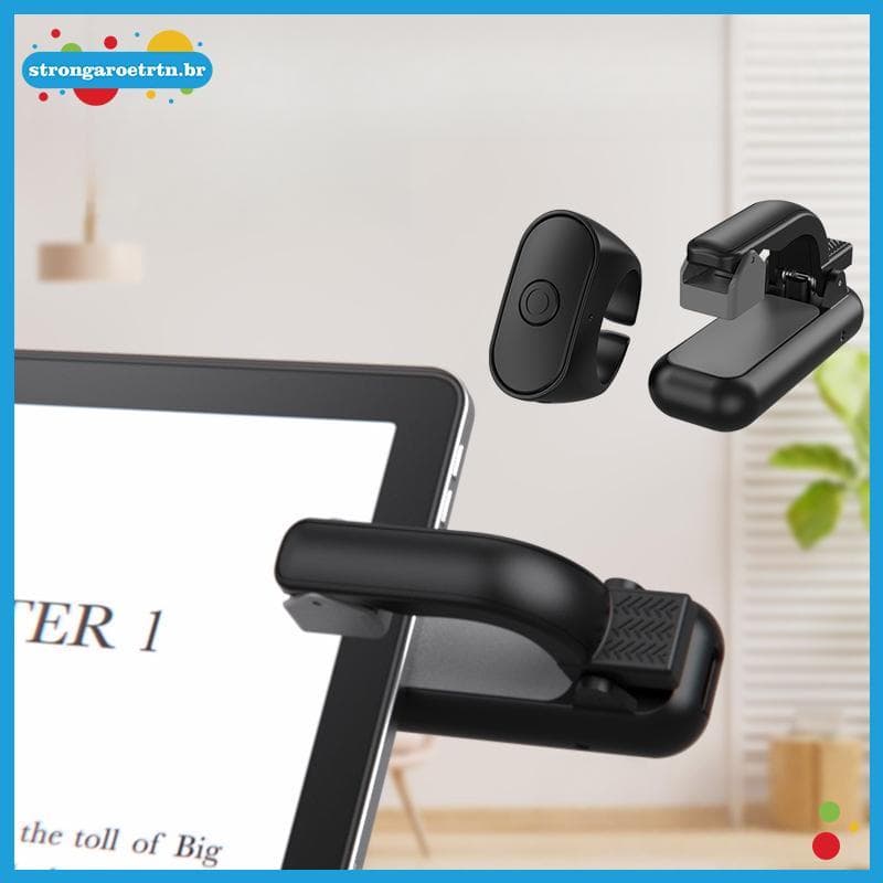 strongaroetrtn 1 Conjunto 2 Em 1 Leve E-book Página Turner Gatilhos De Registro Remoto Para Kindle Leitura ABS br