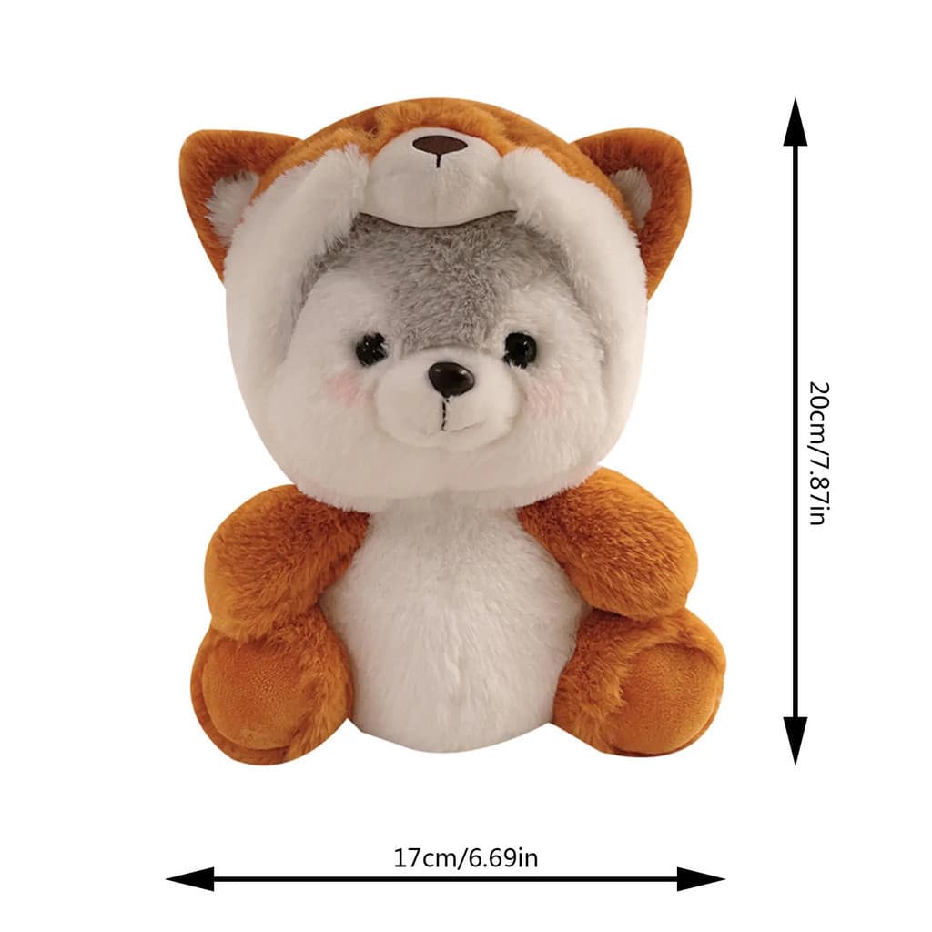 Brinquedo de Pelúcia com Design de Animal de Desenho Animado Fofo, 1 Unidade de Brinquedo de Pelúcia Adorável, Brinquedo