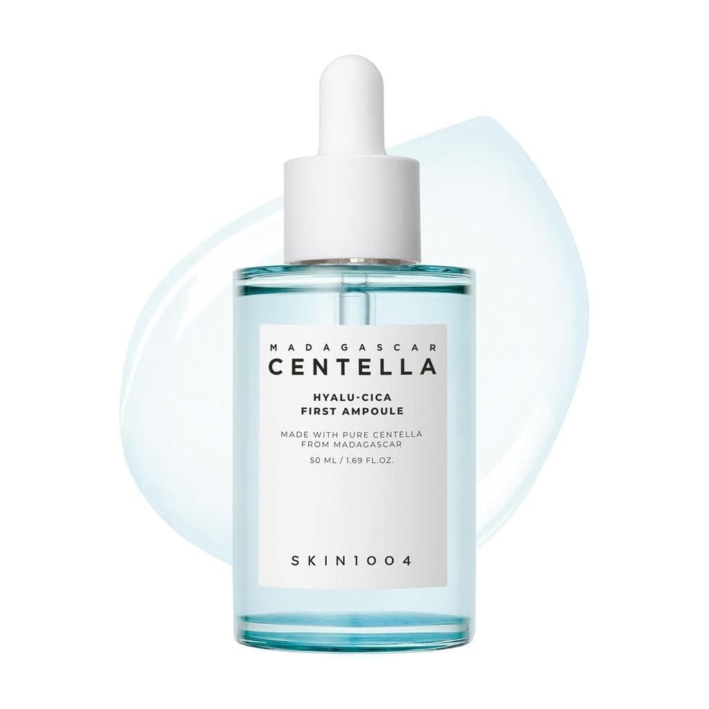 1004 Hyalu-CicaFirstAmpoule Essência Facial Coreana, Contém Ácido Hialurônico e Centella Asiática, Essência Facial de Hi