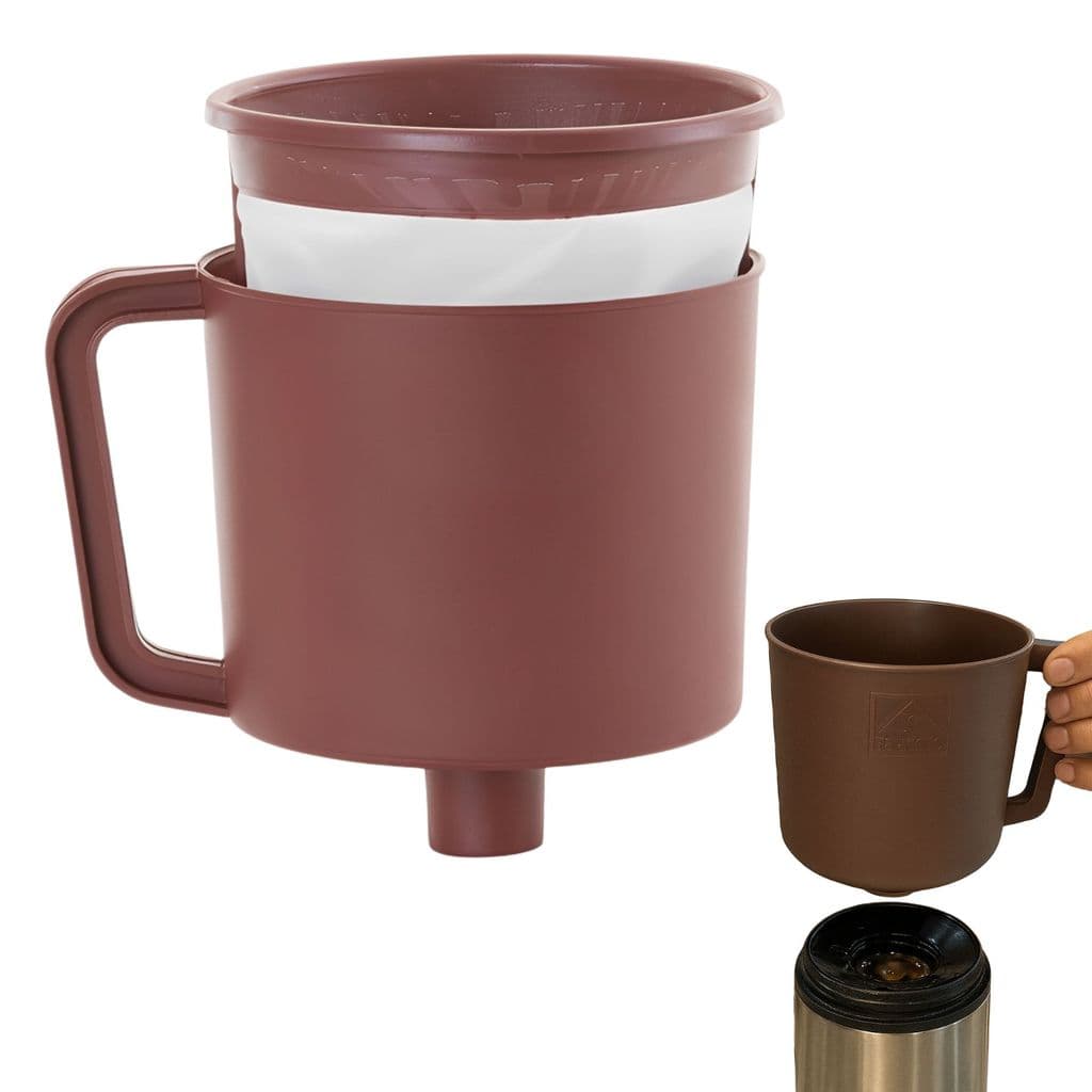 Filtro Coador Suporte 103 Café Chá Reutilizável Passador Durável Cafeteria Individual Coar Peneira