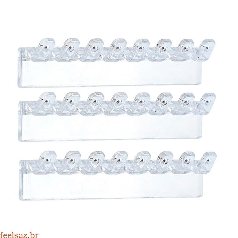 feelsaz Conjunto Prático Exibição Joias Montado Parede Para Colar E Pulseira