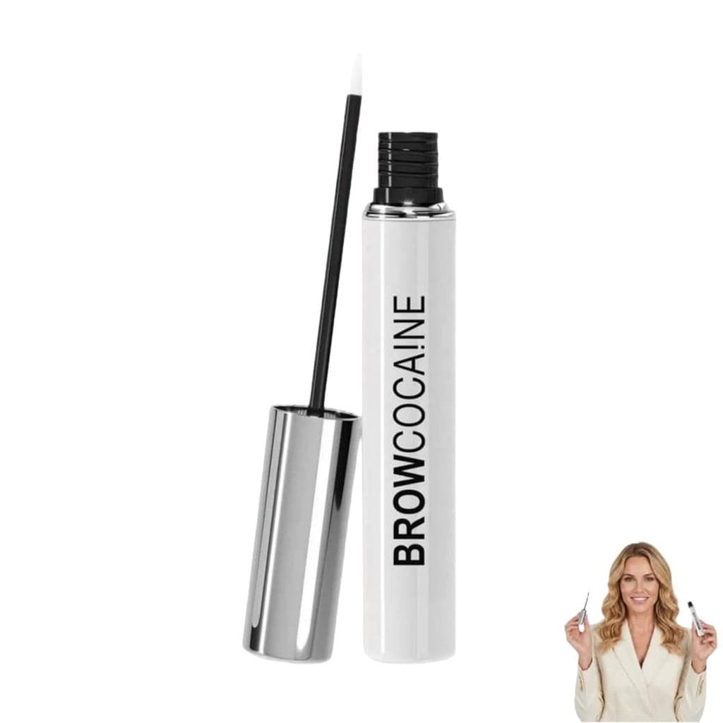 Sérum para sobrancelhas Browcocaine, à prova d'água, de longa duração, anti-manchas, promove o crescimento rápido (1 uni