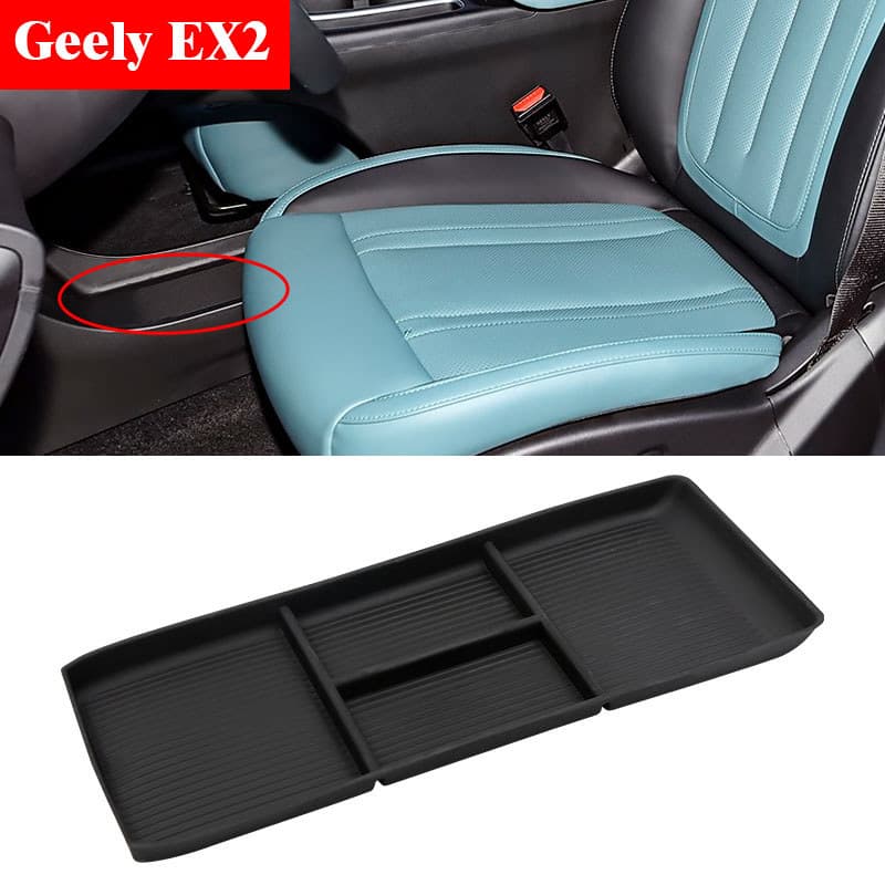 Adequado para Geely EX2 Xingyuan controle central caixa de armazenamento de camada inferior caixa de armazenamento centr