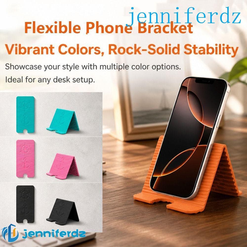 Suporte Dobrável Para Telefone AJENNIFER , Tablet De Mesa De Silicone , Flexível