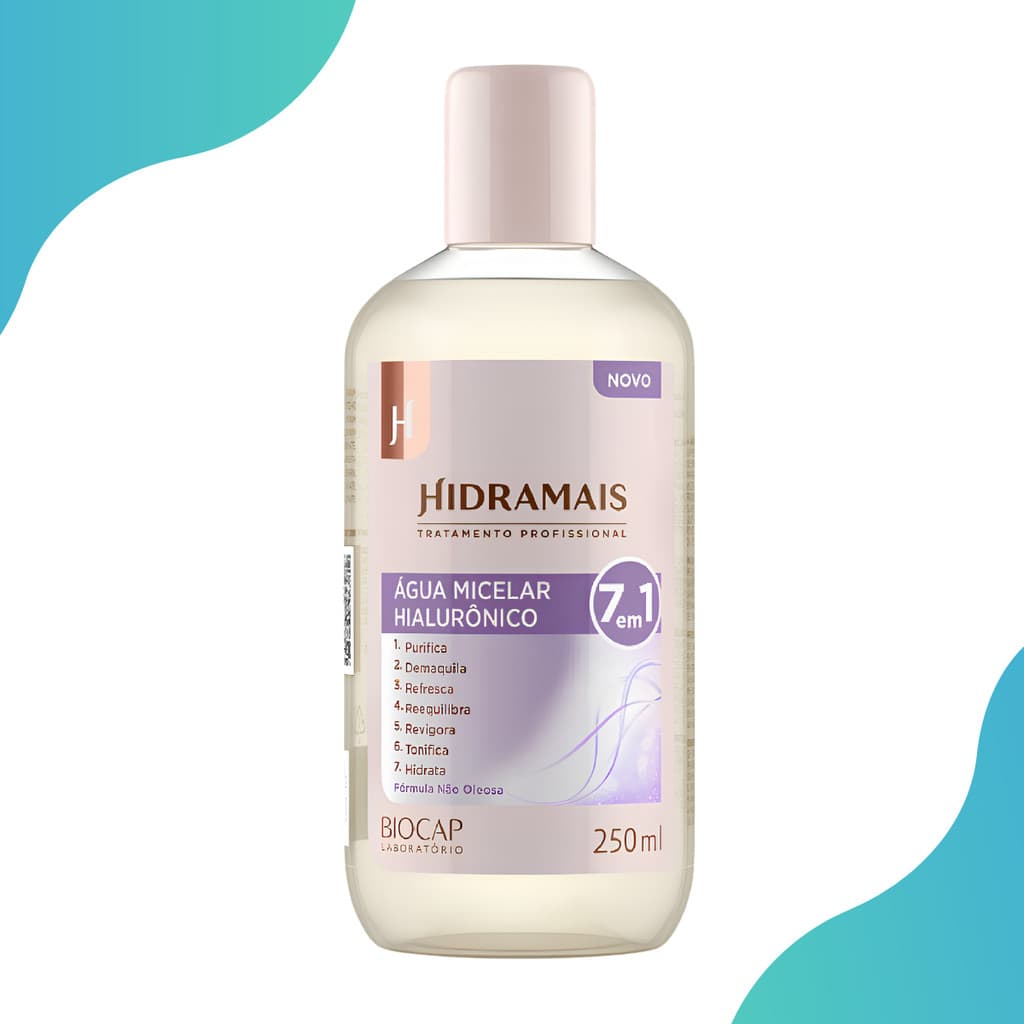 Água Micelar Hialurônico 250ml Hidramais  Ácido Hialurônico