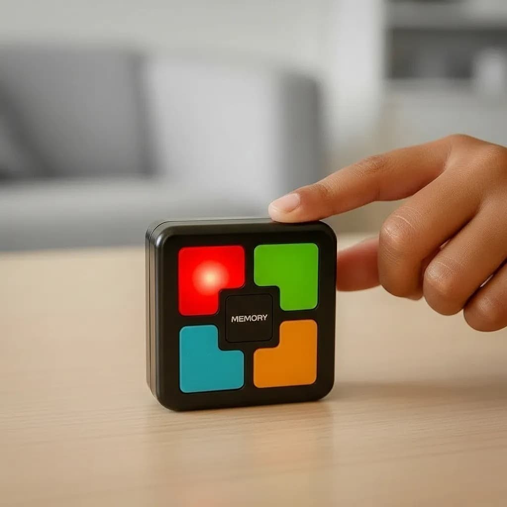 Jogo Memória Infantil Luz Som Educativo Sequência Criança Aprendizado Cognitivo Imperdível