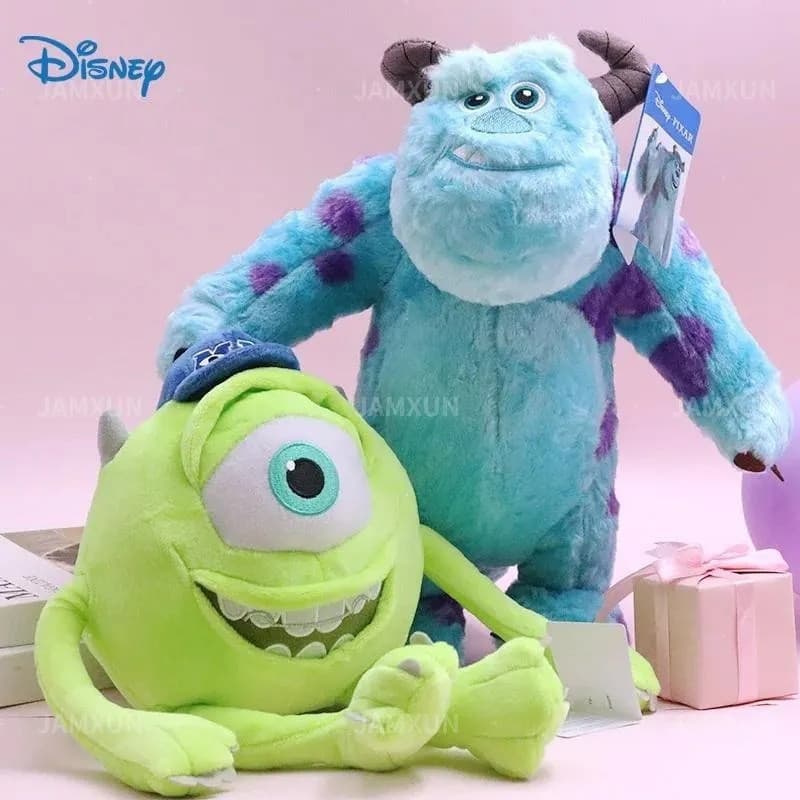 JAMXUN Brinquedo de Pelúcia Fofo da Disney, Sulley Monstro Mike, Presente de Aniversário para Estudantes Universitários