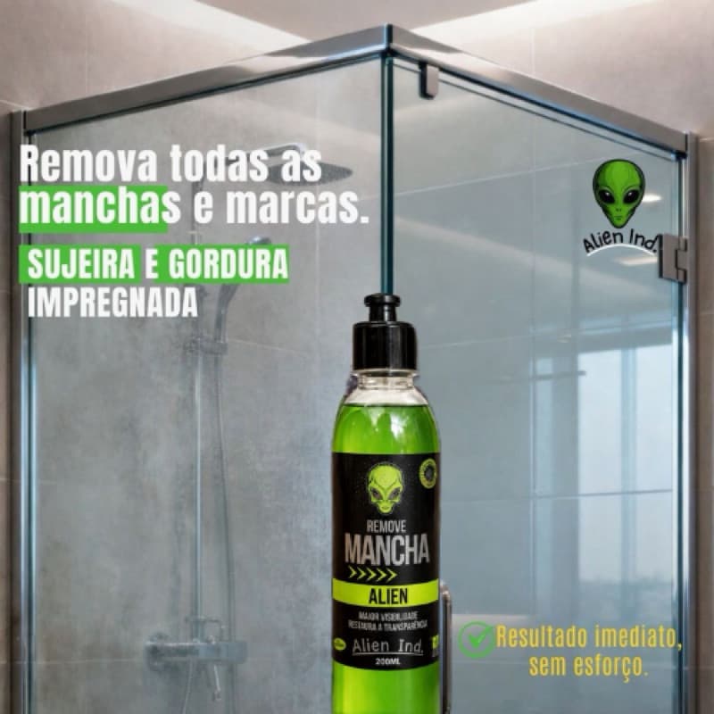 Limpa Box Blindex Vidros Janelas Concentrado Profissional