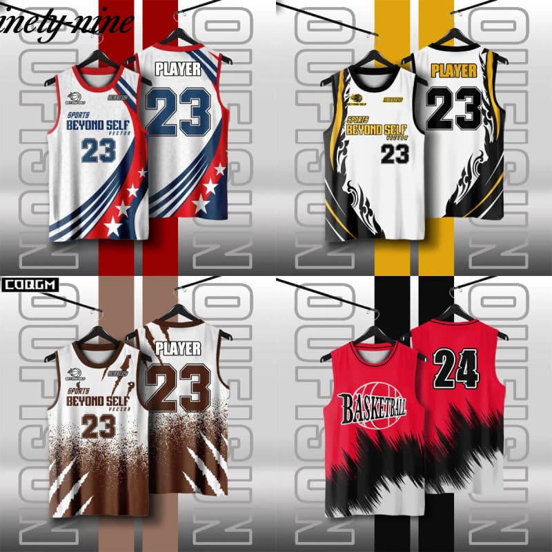 Regata Masculina Estilo Camisa de Basquete com Número Esportivo, Estampa Gráfica em Degradê, Tecido Respirável e de Seca