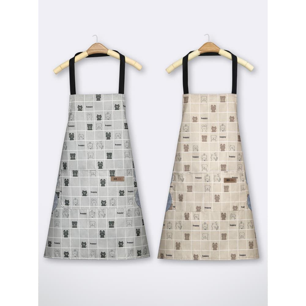 Avental feminino moda doméstica impermeável à prova de óleo Workwear 2026 novo estilo cozinha dedicado cozinhar cintura