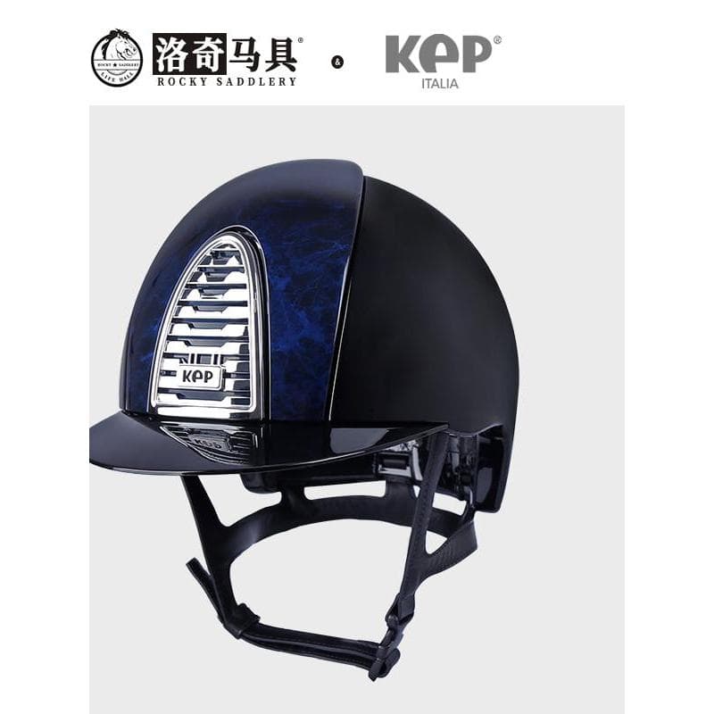 Itália kep Segunda Geração Competitivo Preto Brilhante Capacete Equestre Equitação Capacete Rocky Horse Tool8101274