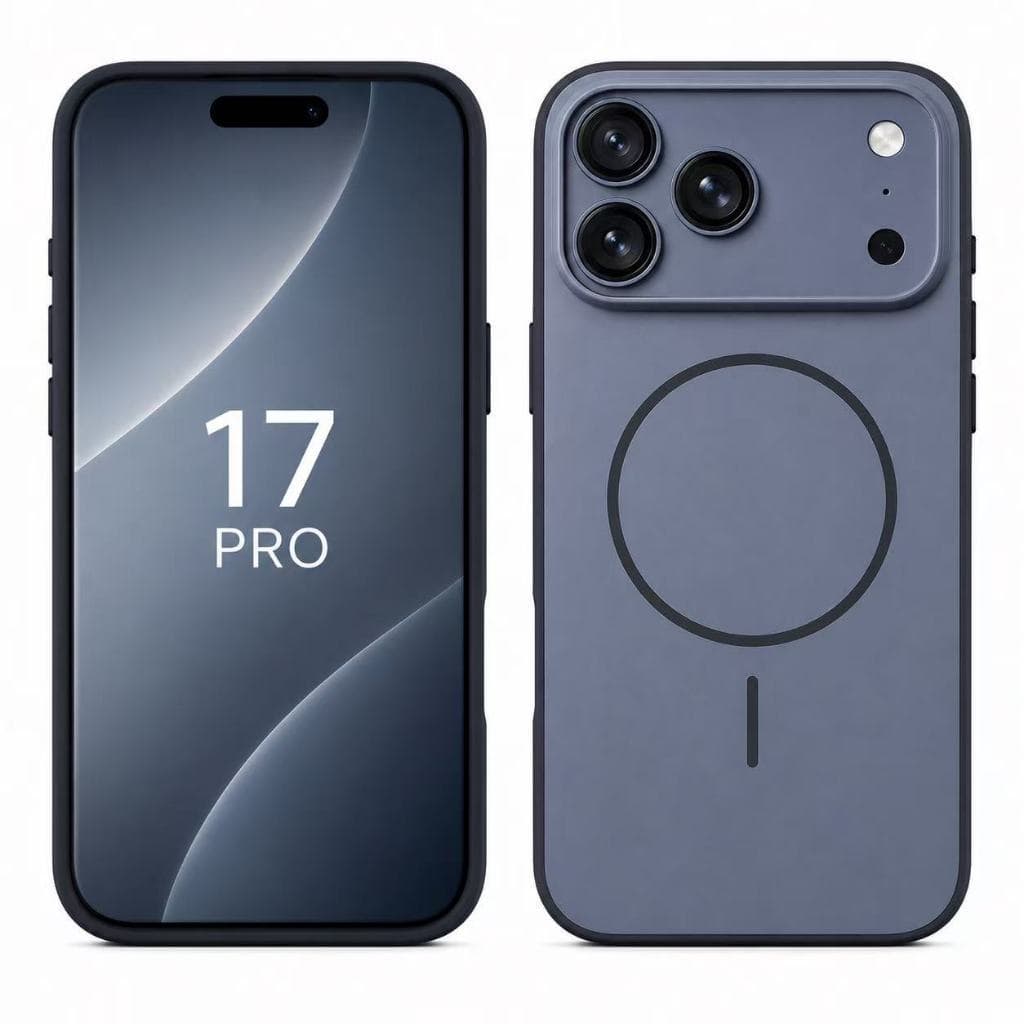 Kit Capa Capinha Anti-Impacto Premium Fosca + Película Cerâmica para iphone 17 pro