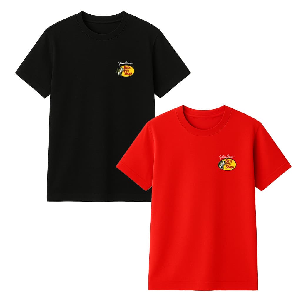 Kit 2 Camisetas Masculina Bass Pro Shops Pesca Peixe Pescador Várias Cores