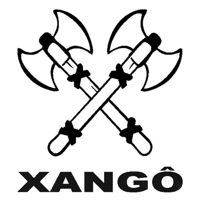 Adesivo xangô umbanda