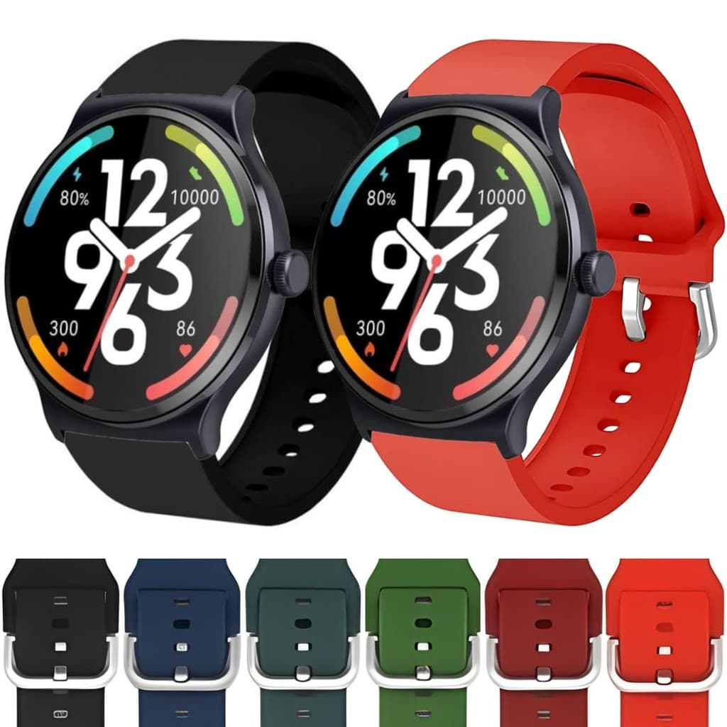 Pulseira Para Haylou Solar Lite Pulseira Silicone Para Haylou Solar Lite Pulseira 22mm Com Fivela