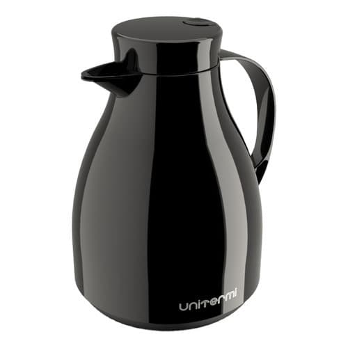 Garrafa Térmica Paris Bule Gatilho 1 Litro Unitermi Preto