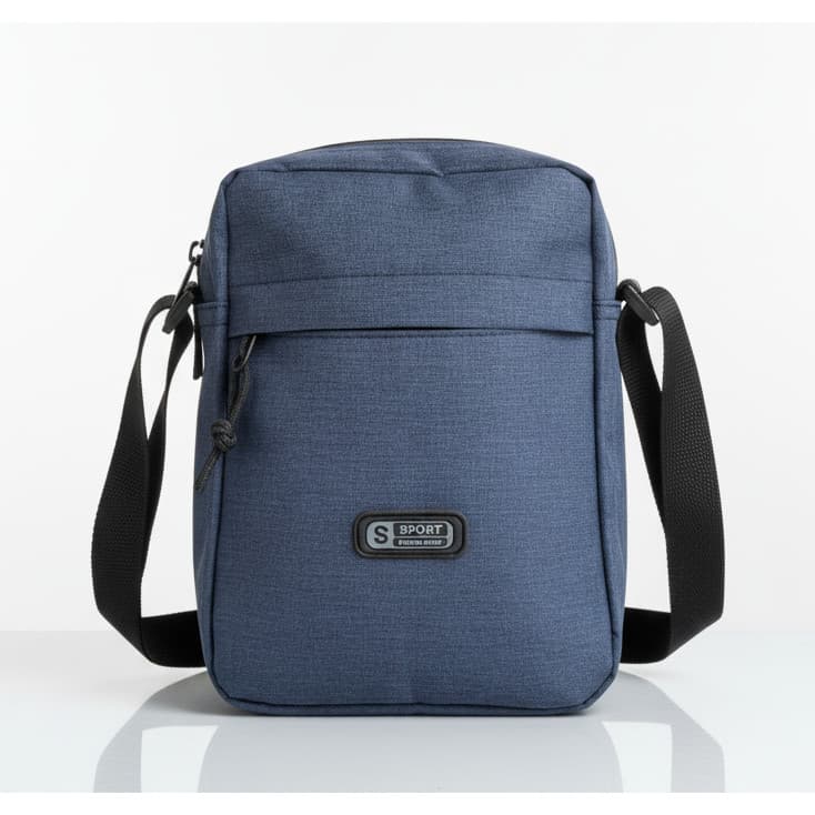 Bolsa de Lado Masculina para Celular e Carteira Zíper