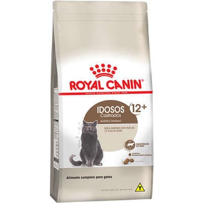 Ração Royal Canin Sterilised Castrados 12+ Gato Idoso 1,5kg