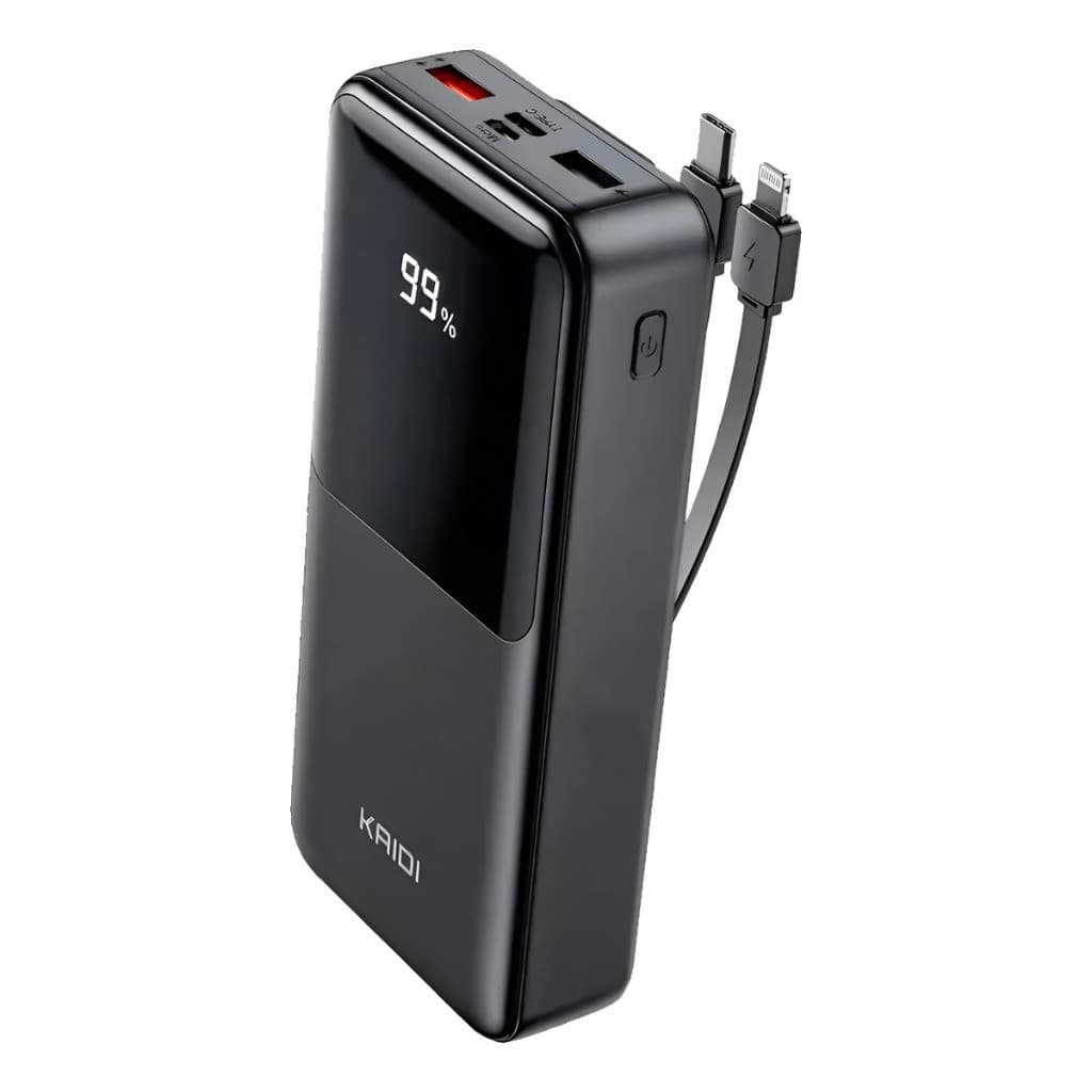Power Bank Kaidi KNC-232 20.000mAh Portátil – Carregador Rápido
