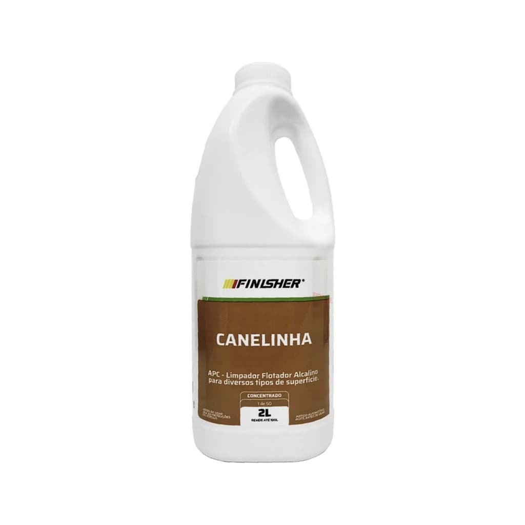 Limpador Multiuso Apc Alcalino flotador Canelinha 2L Finisher