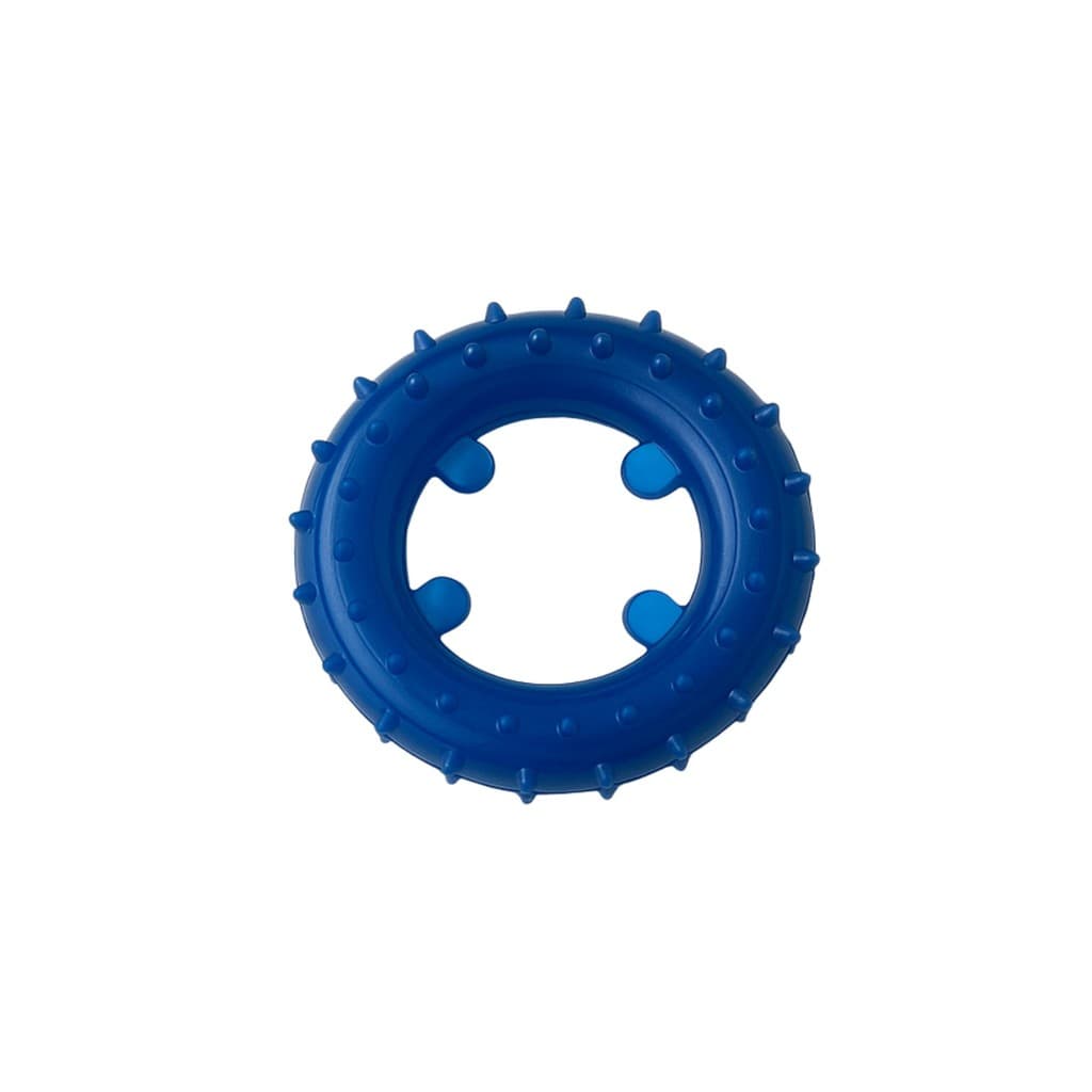 Mordedor Pet Argola Azul 7cm Livre de BPA Brinquedo Resistente