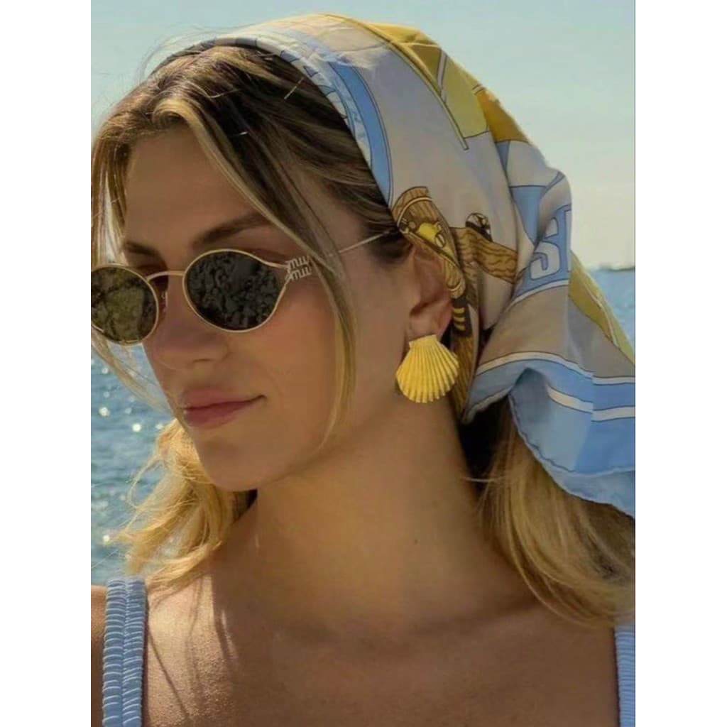 Óculos de sol  femininos e masculinos com proteção UV400, óculos de sol estilosos com armação de metal e tom vintage