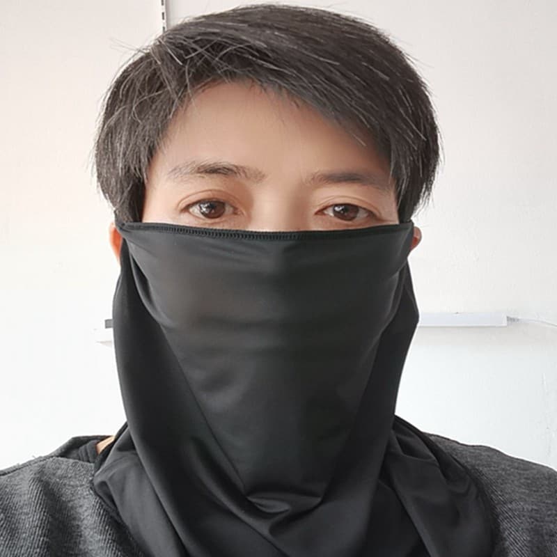 Comércio exterior estilo japonês cauda bens homens mulheres máscara protetor solar rosto cheio Anti-ultravioleta equitaç