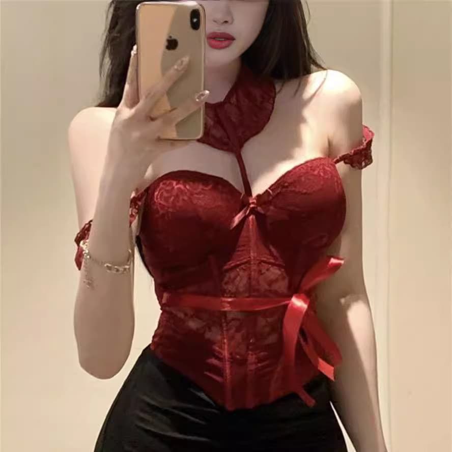 Camisola espinha de peixe feminina com almofada no peito tubo integrado superior bonito volta exterior usar corpo moldar
