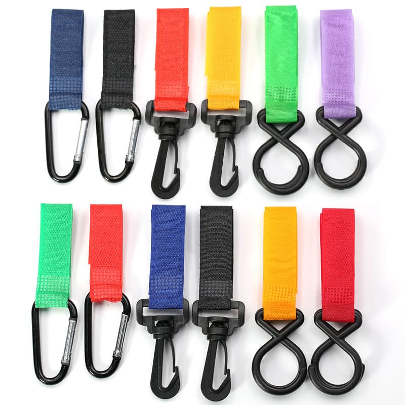 Gancho de velcro para carrinho de bebê, fita autoadesiva de velcro, cozinha, banheiro, mágica, multifuncional, Velc