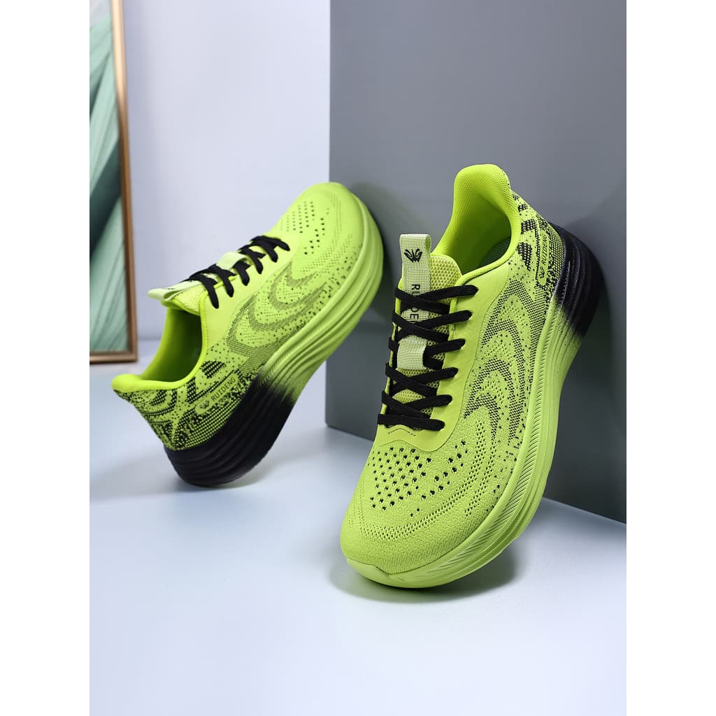 Ruiden ampla última dedo do pé largo sapatos esportivos masculinos malha respirável leve ao ar livre casal tênis de corr