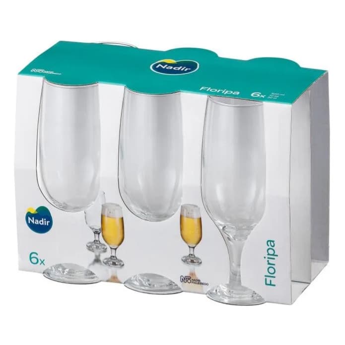 Conjunto De Taça Floripa Cerveja 300 Ml C6