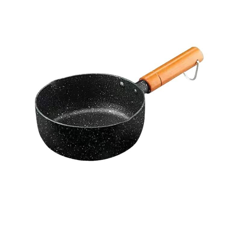Panela de neve panela de macarrão instantâneo de macarrão uma pessoa pedra médica doméstica antiaderente panela p