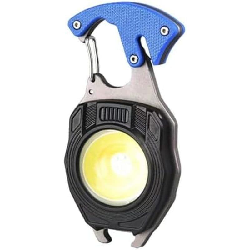 Chaveiro cob Luz De Trabalho Lanternas 7 Modos De 1600Lumen , Portátil USB Recarregável Emergência Com Suporte Dobrável