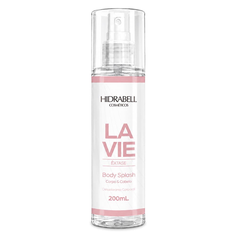 Body Splash Feminino Lavie 200ml Inspirado La Vie Est Belle Floral Gourmand Hidrabell Perfume Doce