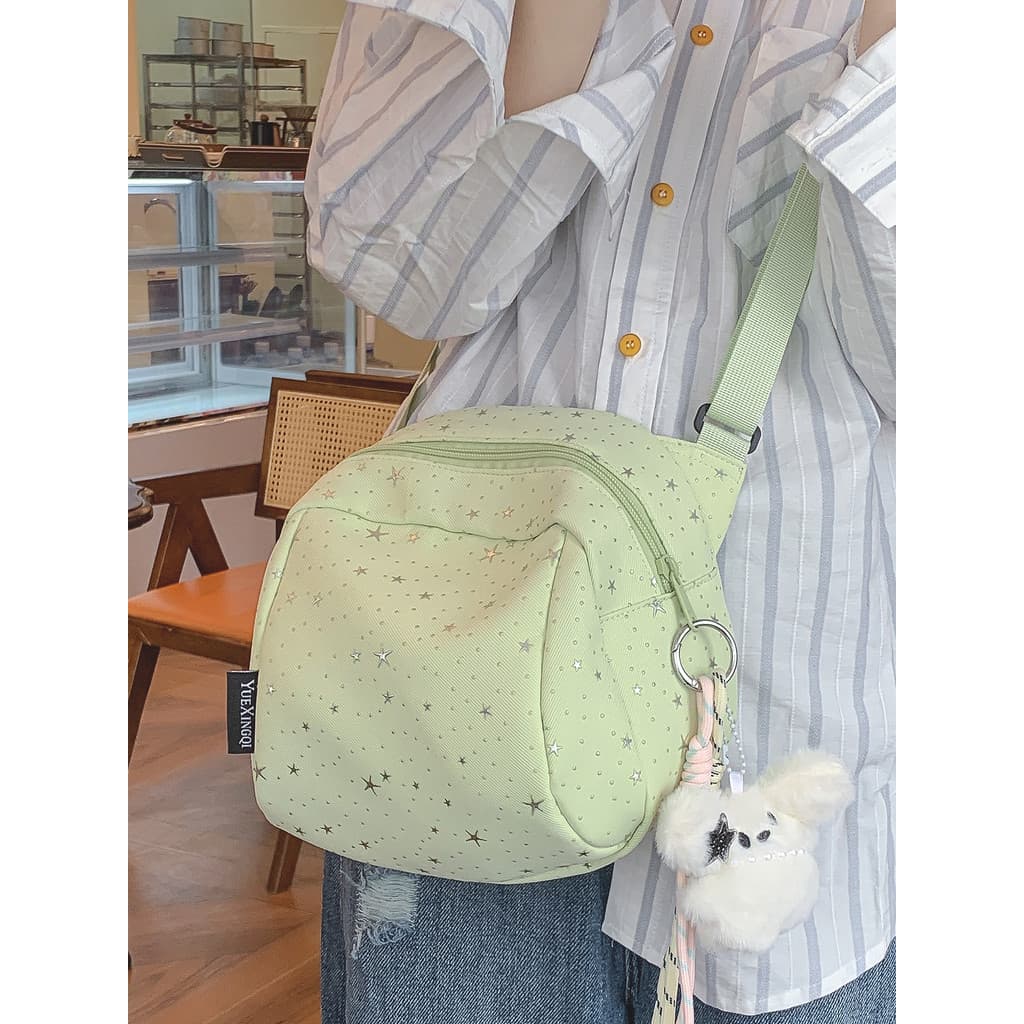 G bolsa bonita menina 2026 novo estilo Super Mars nicho não-colisão bolsa mensageiro leve bolsa de ombro Casual
