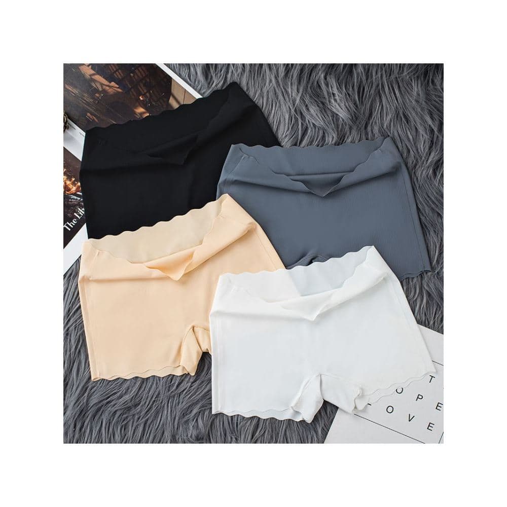 Meninas roupa interior de seda gelo puro algodão virilha calças de segurança Anti-reflexo crianças médio grande crianças