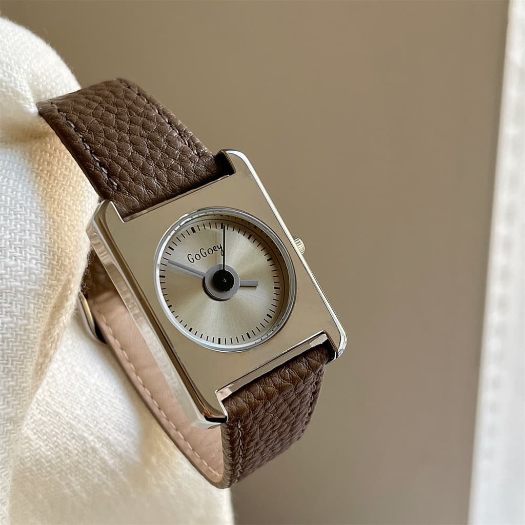 Relógio Importado Barato Feminino Relógio feminino moda Relógio Feminino Quartz Gogoey unissex estilo minimalista High-E