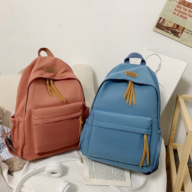 Mochila Escolar Fashion Feminina Estilo Simples/Bolsa De Computador