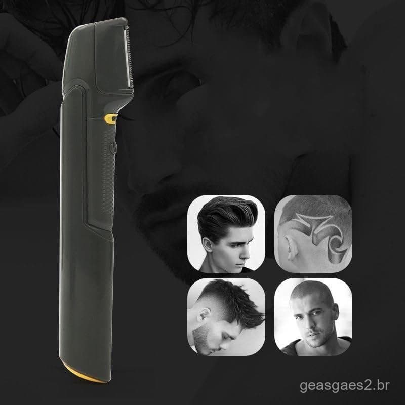 Aparador de Cabelo Retrátil Masculino Portátil para Uso Doméstico