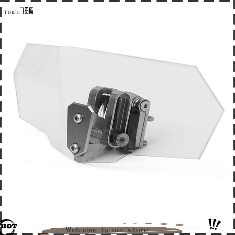Nobleflyinghtrshj1-Universal Moto Defletor De Vento Pára-Brisas Acessório Parte Clipe Em Extensões De Brisa 20CM Para Nm